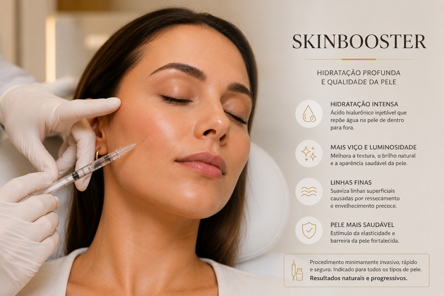 Skinbooster na Clínica TEENPO